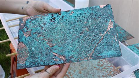 how to make copper patina